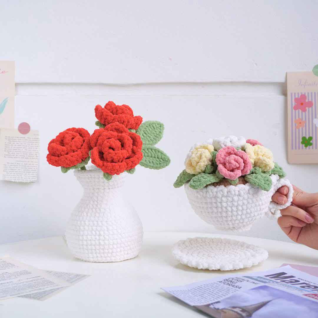 Rose Elegance Crochet Patterns Bundle