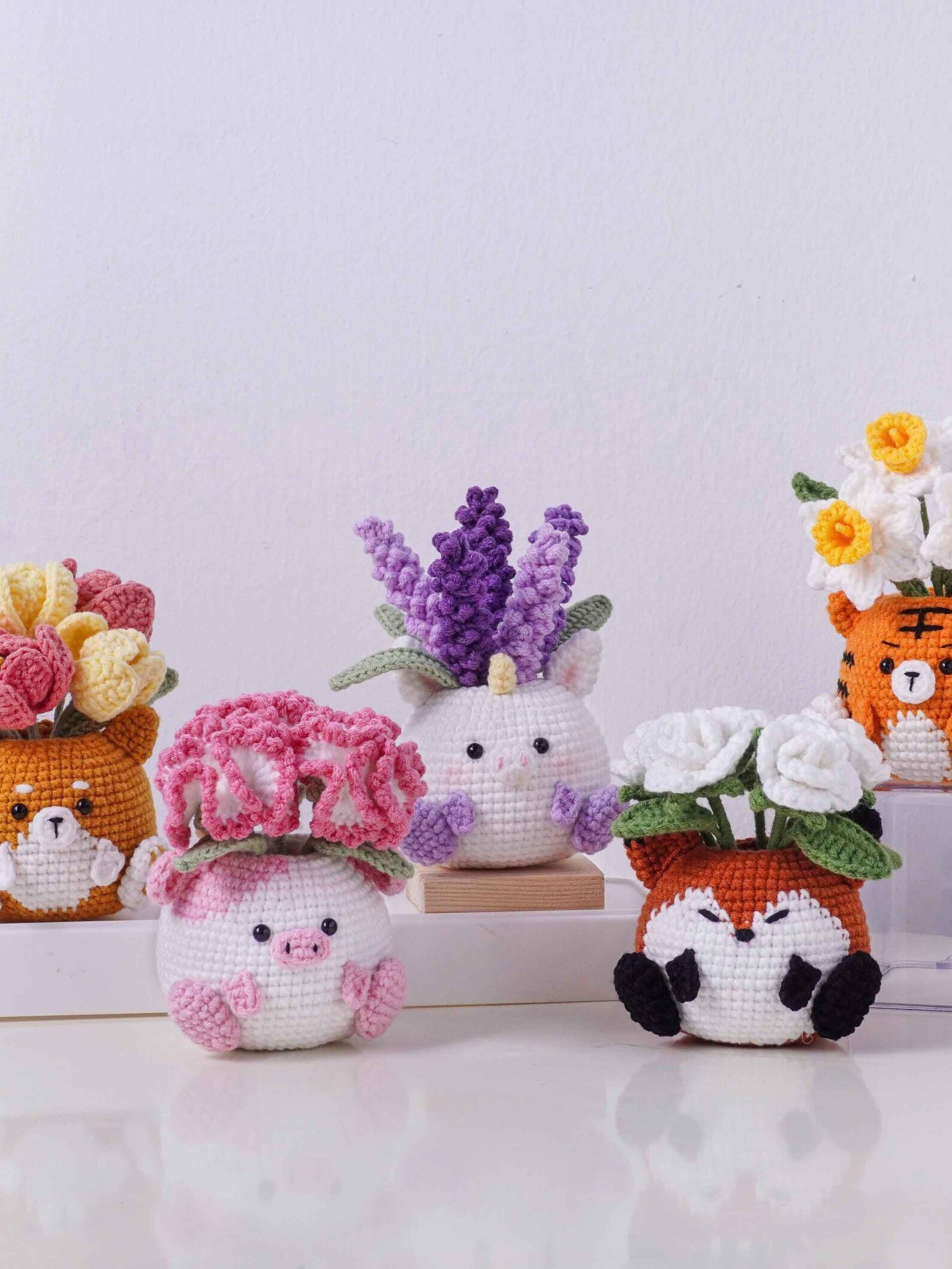Garden Buddy Pots Crochet Patterns Bundle