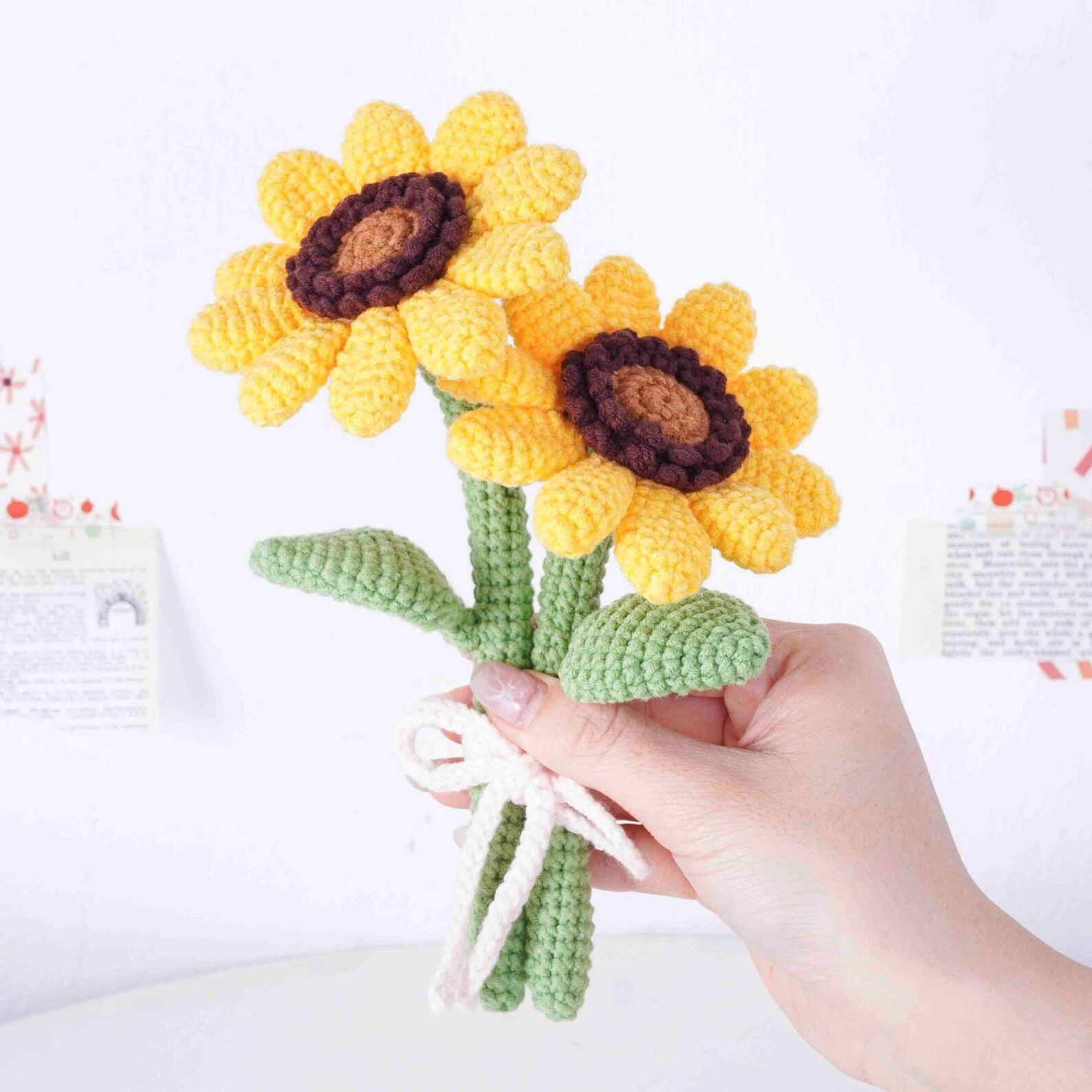 Sunflowers Crochet Pattern