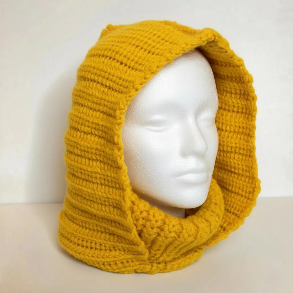 Balaclava Hood Crochet Pattern - Warm Winter Hoodie