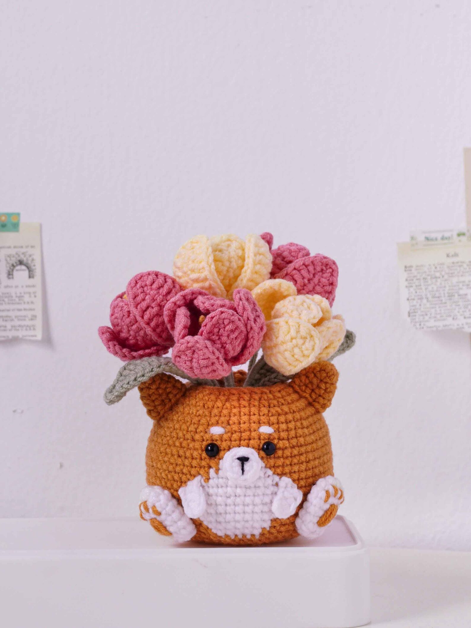 Tulip Shiba Pot Crochet Pattern