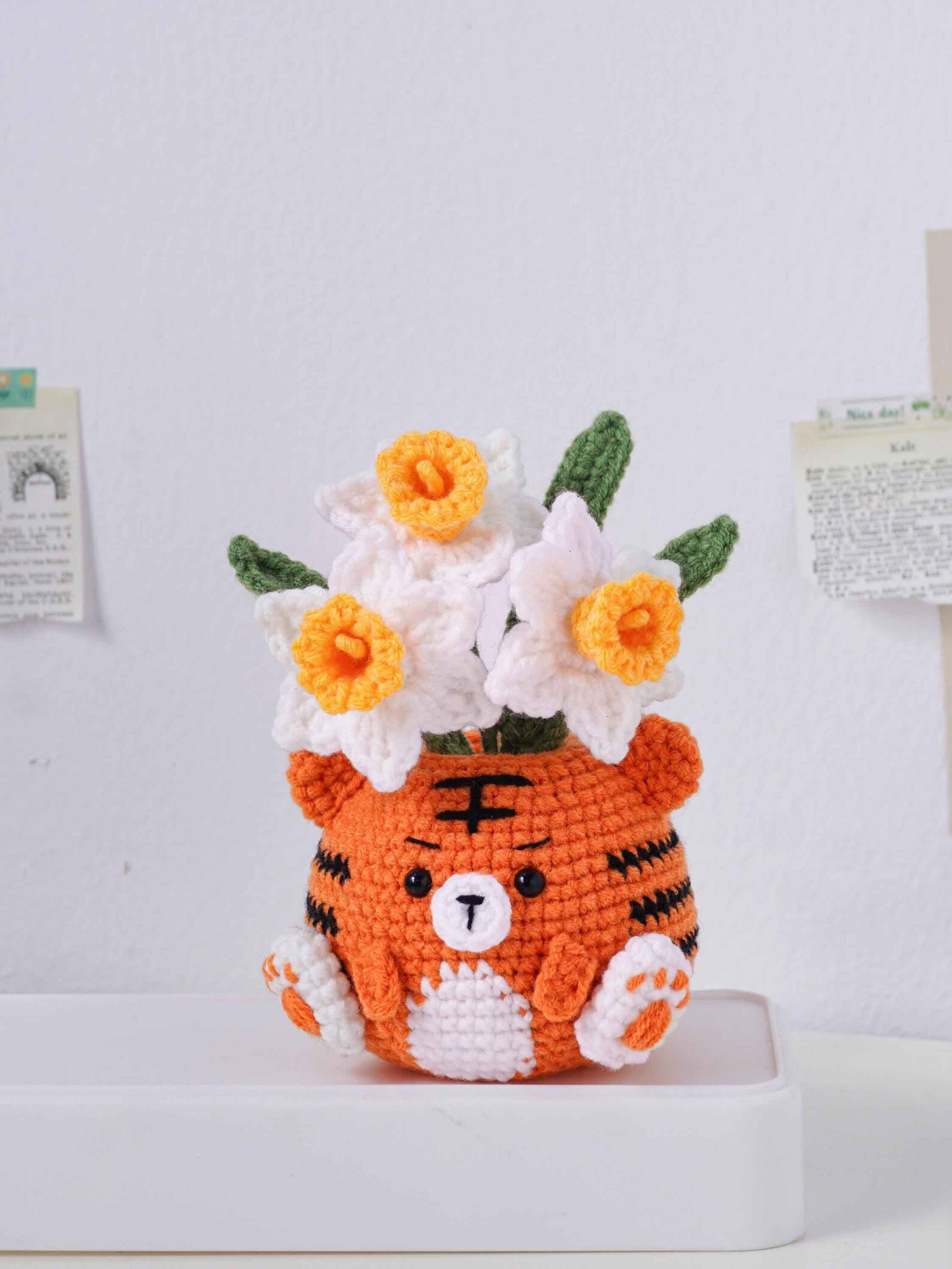 Narcissus Tiger Pot Crochet Pattern