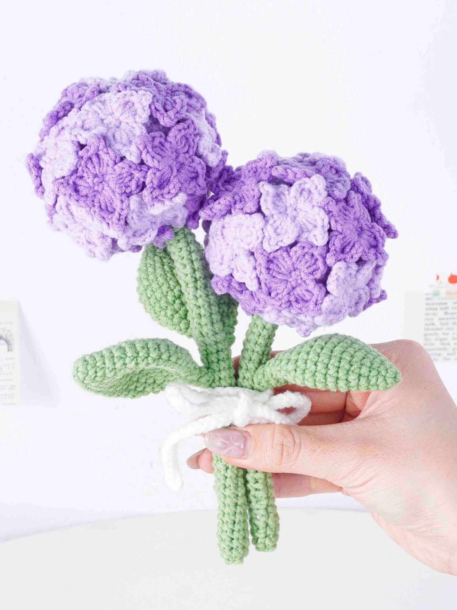 Hydrangeas Crochet Pattern