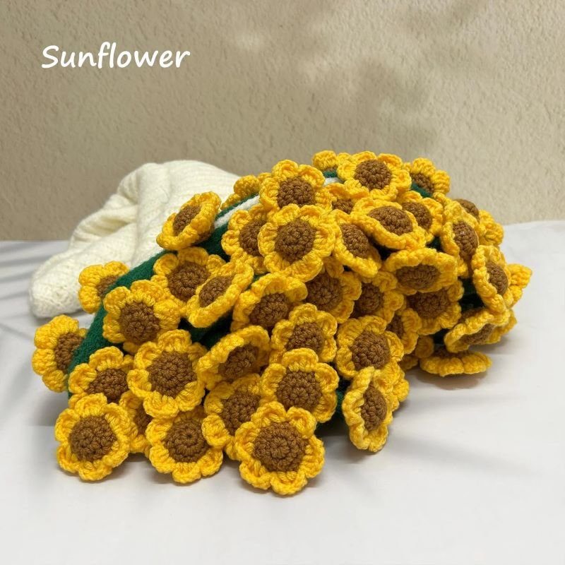 Sunflower Bouquet Blanket Pattern