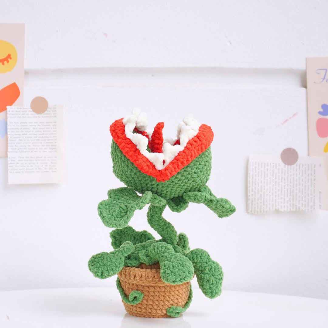 Carnivorous Plant Crochet Pattern