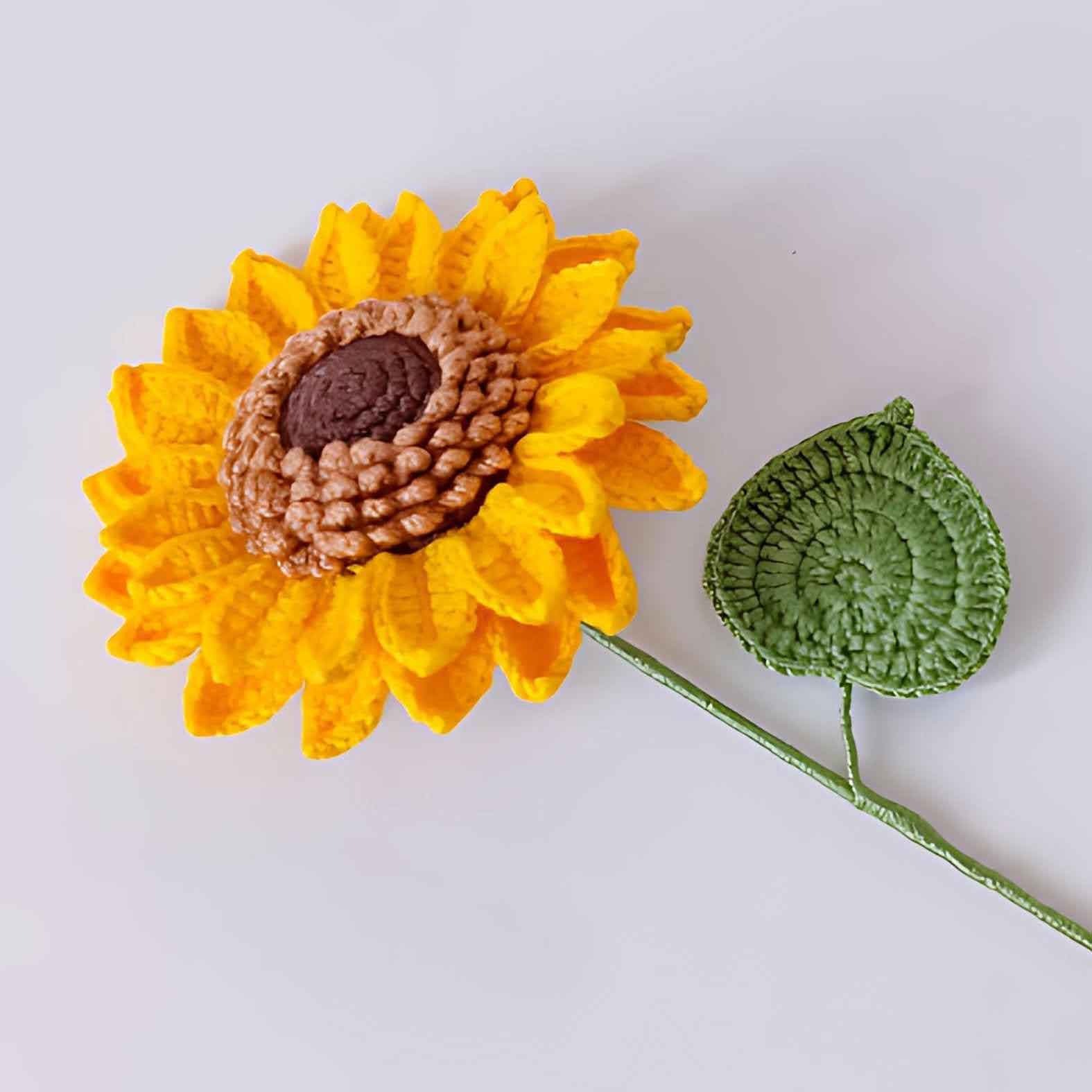 Sunflower Bouquet Crochet Pattern
